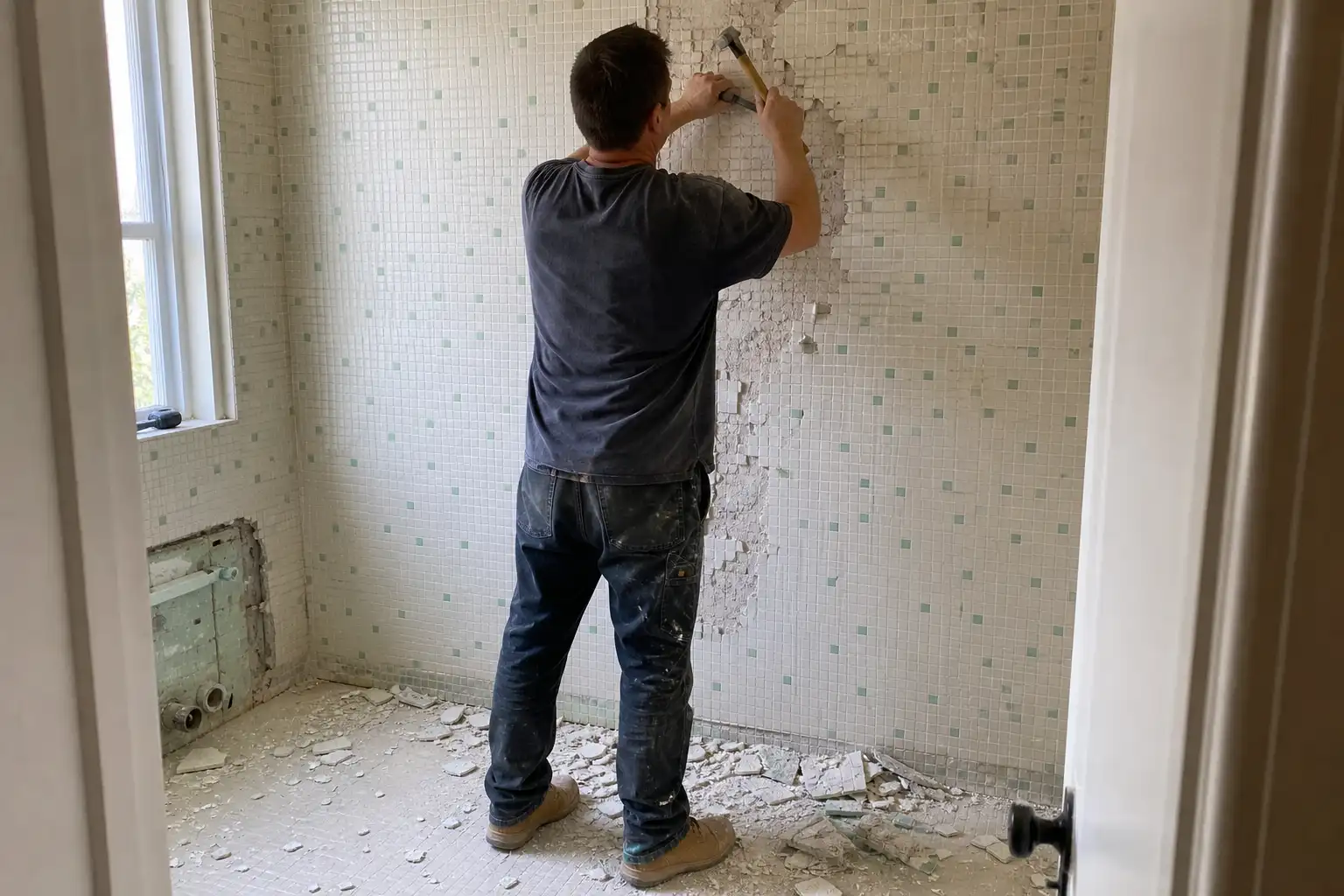 Badrumsrenovering i Landskrona