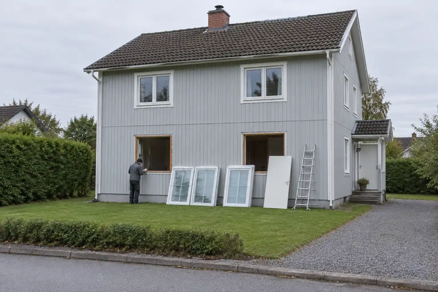Så mycket bidrag får du för Villaeffekten på fönster och dörrar